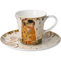 Goebel Becher "Der Kuss", von Gustav Klimt