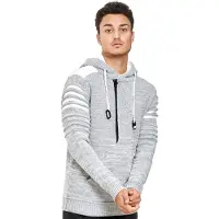 Rusty neal Kapuzensweatshirt, in modernem Strickdesign