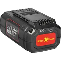 Wolf-Garten Lycos 40/500 A Li-Ion Austauschbarer Akku 40 Volt / 5 Ah