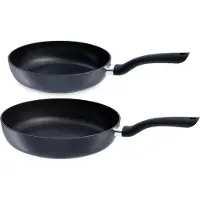 Fissler Cenit / Pfannenset 2-teilig (Ø 24 cm, Ø 28cm) beschichtete Aluminium-Pfannen, Antihaft-Pfanne