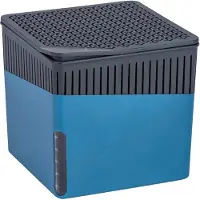 Wenko Raum Entfeuchter Cube 1000 g Luft Box Auto Keller Bad Räume Granulat blau