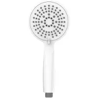 Wenko Dusch Kopf YOUNG Weiß Ø 11 cm Brause Hand Dusche Universal Spa Wellness