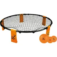 Sunflex Roundnet Beachballset in schwarz, Größe Einheitsgröße