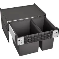 BLANCO Einbaumülleimer SELECT II 60/2 Fassungsvermögen 1x 30 l und 1x 19 l 526203