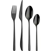 Pinti Inox Pintinox Besteckset Florence by Night 24-teilig