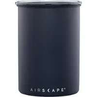 Airscape Edelstahl-Aromabehälter mittel, schwarz matt