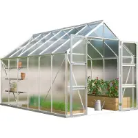 Pergart Vitavia, Gewächshaus "Domus 9900", aluminium, 9,9 m², 4 mm HKP