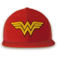 Logoshirt Baseball Cap "DC - Wonder Woman" mit lizenzierter Stickerei