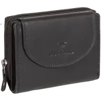 Mustang Leder Geldbörse Udine Wallet Black schwarz