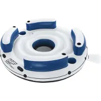 Bestway The Hydro-Force Lazy Dayz Badematratze, Weiβ