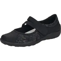 Remonte Ballerina Slipper, Schlupfschuh, Slip-On Sneaker mit dezenter Snake-Optik