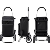 Metafranc Einkaufstrolley "2 in 1", mit Kühltasche