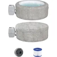 Bestway LAY-Z-SPA ECO-Whirlpool Zurich AirJet Ø 180 x 66 cm, rund