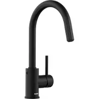 BLANCO Küchenarmatur mit Handbrause MIDA-S schwarz matt 526653