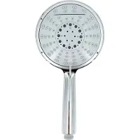 ADOB Handbrause "Wellness Happy N", (1 tlg.), 4 Strahlfunktionen inkl. Schwallstrahlfunktion, Ø 15 cm