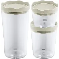 Koziol Frischhaltedose "PRINCE OSLO", (Set, 3 tlg., 3er-Set), spülmaschinengeeignet+Mikrowellen-,melaminfrei, Gr. S, M, L