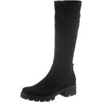 Gabor Stiefel, Blockabsatz, Plateau, Langschaftstiefel, mit XS-Stretch-Schaft