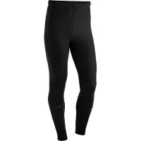Maier Sports Funktionstights "Unakit M", Herren, Gr. 50, Normalgrößen, schwarz, 85% Polyamid, 15% Elasthan, Hosen Funktionstights, atmungsaktive Sporttights für Touren und sportliche Einsätze