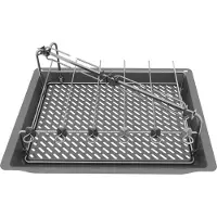Bosch HEZ635001, Grillplatte, , Edelstahl, Backofen, Edelstahl