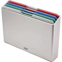 Joseph Joseph Schneidebretter Folio Silver Coast Groß Silber (4-teilig)