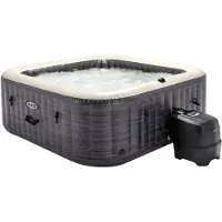 Intex Whirlpool PureSpa Greystone Deluxe Salzwassersystem Ø 239 cm