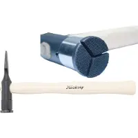 Bgs Hammer "Ausbeul-Riffelhammer", 225 g