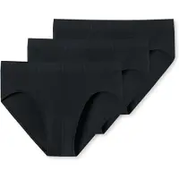 Schiesser Herren Slips, 3er Pack - "95/5", Supermini Briefs, Stretch Baumwolle