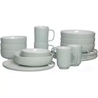 Ritzenhoff & Breker Jasper, 4 Person(en), Steingut, Grün, Jasper, Rund, 26 cm