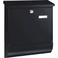 Burg wachter Briefkasten "SET VARIO 86720 S (EC)", aus Stahlblech, mit Zeitungsfach