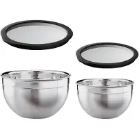 Rösle Schale Mit Frischhaltedeckel Küche Set von 2 Stück