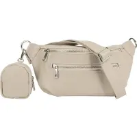 Samantha Look Gürteltasche echt Leder, Made in Italy