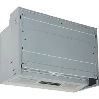Bauknecht Zwischenbauhaube "DE 5360 SG/1", Energieeffizienz: D, grau, B:59,9cm H:40cm T:27cm, Dunstabzugshauben, 60 cm, 3 Leistungsstufen und LED-Beleuchtung, Zwischenbauhaube