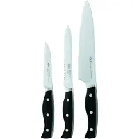 Rösle Messerset Pura 3 Messer Black