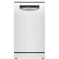 Bosch Serie 4 SPS4HKW49E, Freistehend, Single (45 cm breit), Weiß, Weiß, Tasten, TFT
