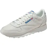 Reebok Uni Classic Leather Sneaker,Chalk Vecblu Vecred,40 EU