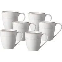 Ritzenhoff & Breker Becher "Isabella", (Set, 6 tlg., Das Set besteht aus 6 Kaffeebechern), mit extravagantem Dekor, 6-teilig