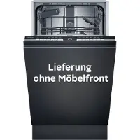Siemens iQ300 SR93EX24LE, Voll integriert, Single (45 cm breit), Schwarz, Berührung, 1,75 m, 2,05 m