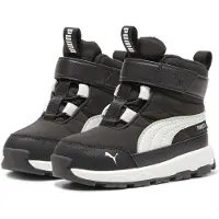 Puma Evolve Puretex AC Inf Winterstiefel, Black/Ash Grey/White, 22