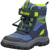 Lico Snowboots "Snowboot Crumbie VS", Jungen, Gr. 21, Textil, blau, Synthetik, Schuhe Snowboots