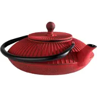 Aps Asia Teekanne, Rot, Gusseisen, 0,8 Ltr.
