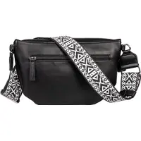 Tom Tailor Bauchtasche "Palina" aus weichem Lederimitat mit effektvollem Schulterriemen