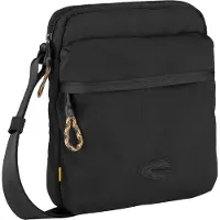 Camel active Terra Herren Umhängetasche Crossbody Bag Klein Schwarz