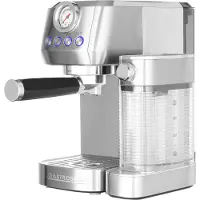 Gastroback Piccolo Pro M, Espressomaschine, 1,3 l, Kaffeepad, Gemahlener Kaffee, 1350 W, Schwarz, Edelstahl