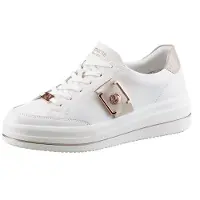 Remonte Plateausneaker, mit gepolstertem Fußbett, Freizeitschuh, Halbschuh, Schnürschuh