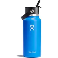 Hydroflask Trinkflasche "Wide Flex Straw Cap", TempShield-Isolierung verhindert Kondenswasserbildung