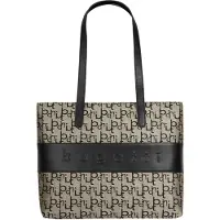 Bugatti Leder Schultertasche Elea Ladies Bag Black beige