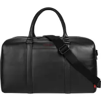 Bugatti Leder Reisetasche Clark Weekender Black schwarz