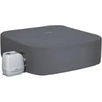 Bestway LAY-Z-SPA Xtras EnergySense Plus Thermo-Komplettabdeckung 230 x 230 x 71, eckig