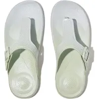 FitFlop Iqushion Adj Toe Post Sagebrush/Skywash Blue Größe EU 37