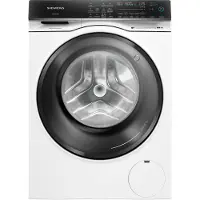 Siemens iQ700 WN54C2A40, Frontlader, Freistehend, Weiß, Links, Schwarz, Berührung